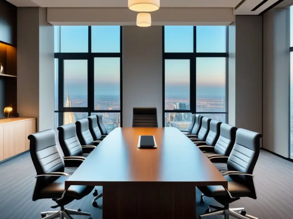 Ambiente profesional y preparado para negociar con proveedores de tiempo compartido