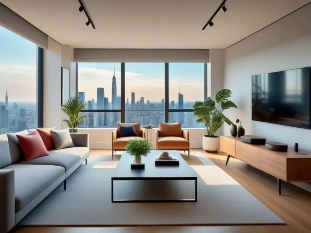 Diseño de apartamento moderno para Millennials Un apartamento moderno con propiedades híbridas para Millennials: diseño innovador, espacios multifuncionales y tecnología inteligente