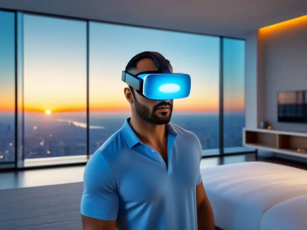 Casa de lujo en AR: Penthouse futurista en 3D Increíble visualización en AR de un lujoso penthouse moderno
