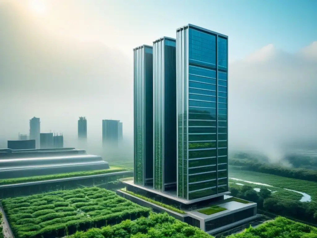 Avanzadas tecnologías de reciclaje de agua en edificios futuristas
