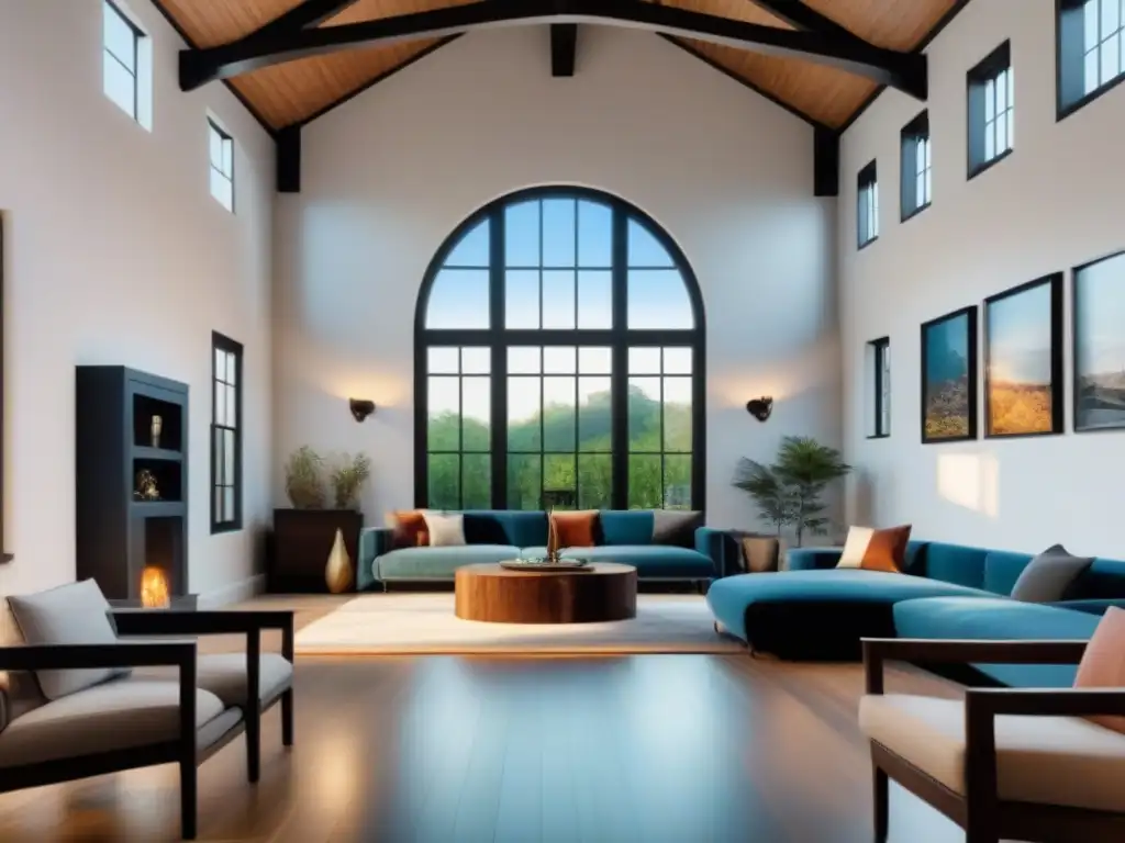 Capilla histórica convertida en moderno hogar de lujo Capilla transformada en inmueble moderno con capillas privadas, ambiente sereno y sofisticado