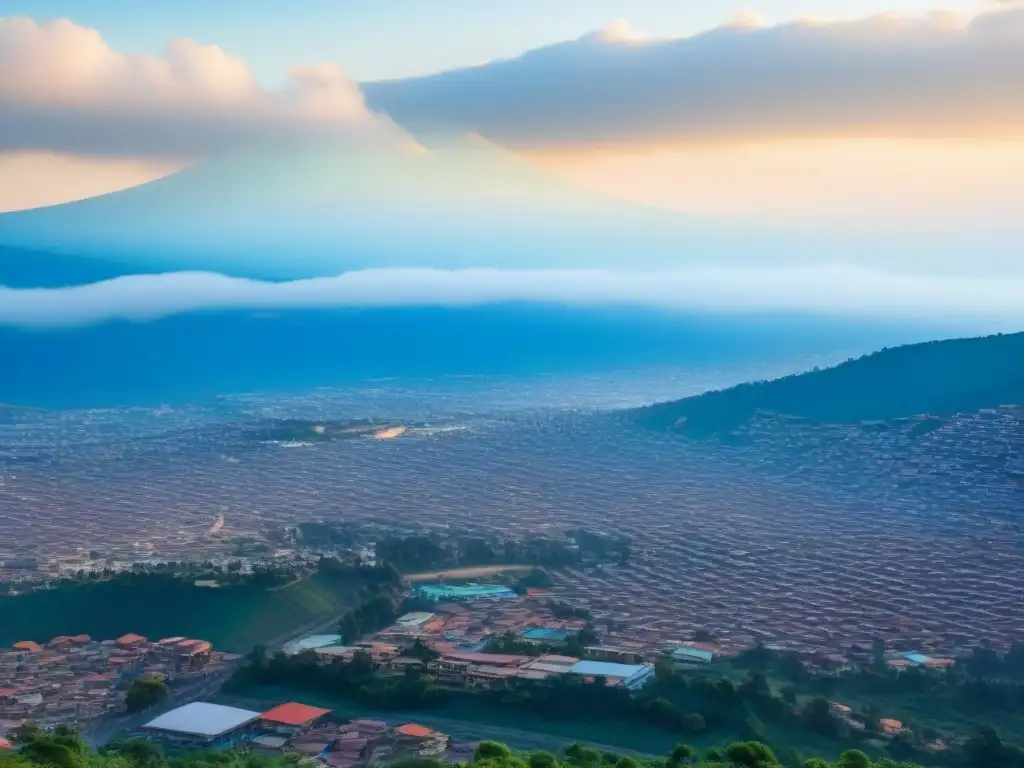 Metamorfosis de Kigali: de cenizas a moderna urbe 8k Desde las cenizas a la modernidad: la vibrante ciudad de Kigali, Rwanda, bajo un cielo azul