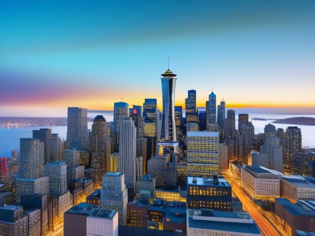 Unión de ciudades icónicas: NY y Seattle en StreetEasy-Zillow Fusión de cielos urbanos de Nueva York y Seattle en una adquisición de StreetEasy por Zillow