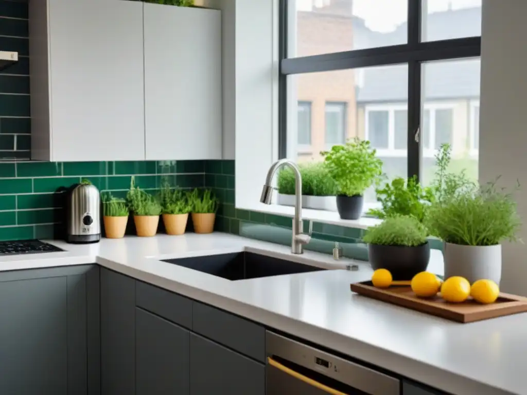 Renovación moderna de cocina en alquiler con estilo y funcionalidad Renovación de cocina moderna en alquiler con consejos para rentabilidad en alquileres