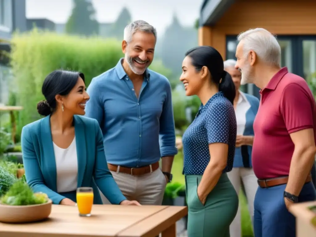 Comunidad de convivencia: diversidad en armonía Comunidad de convivencia con diversidad de edades y fondos, solución a crisis de vivienda