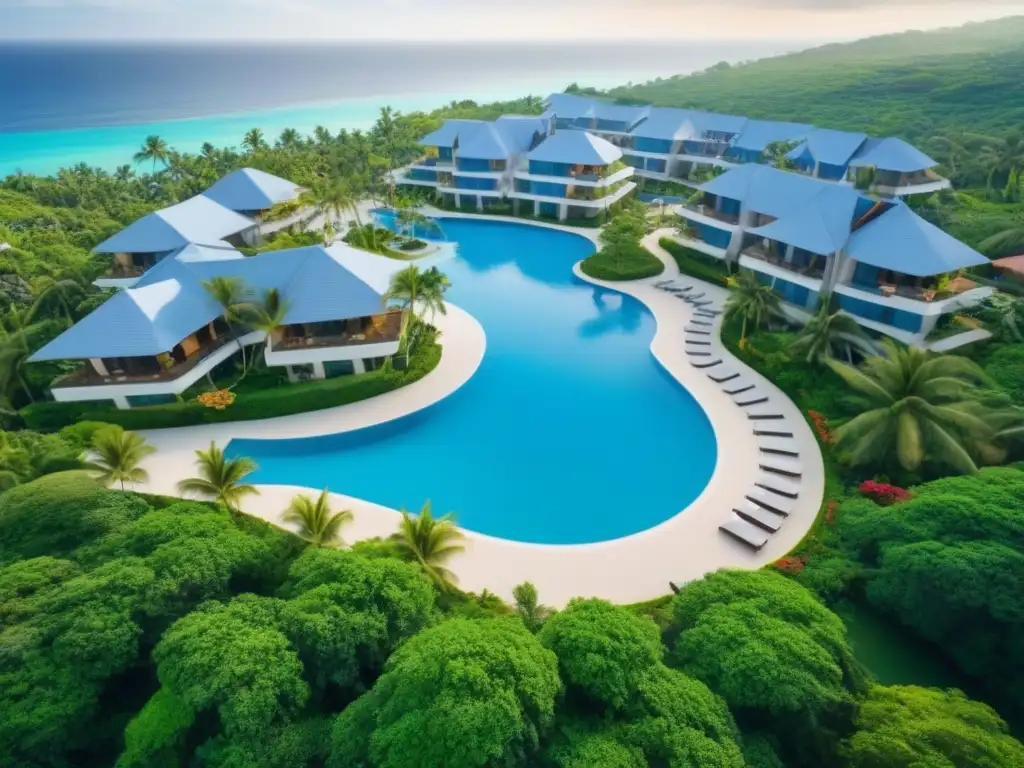 Resort de lujo: armonía entre naturaleza y modernidad Comunidad resort vibrante con impacto leyes tiempo compartido