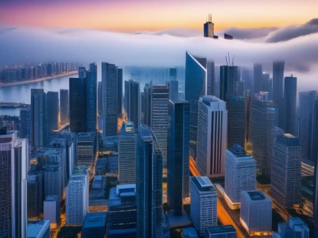 Contrastes urbanos: Desafíos de la urbanización en inversión inmobiliaria Contrastes entre urbanización descontrolada en inversión inmobiliaria, caos y modernidad en ciudad