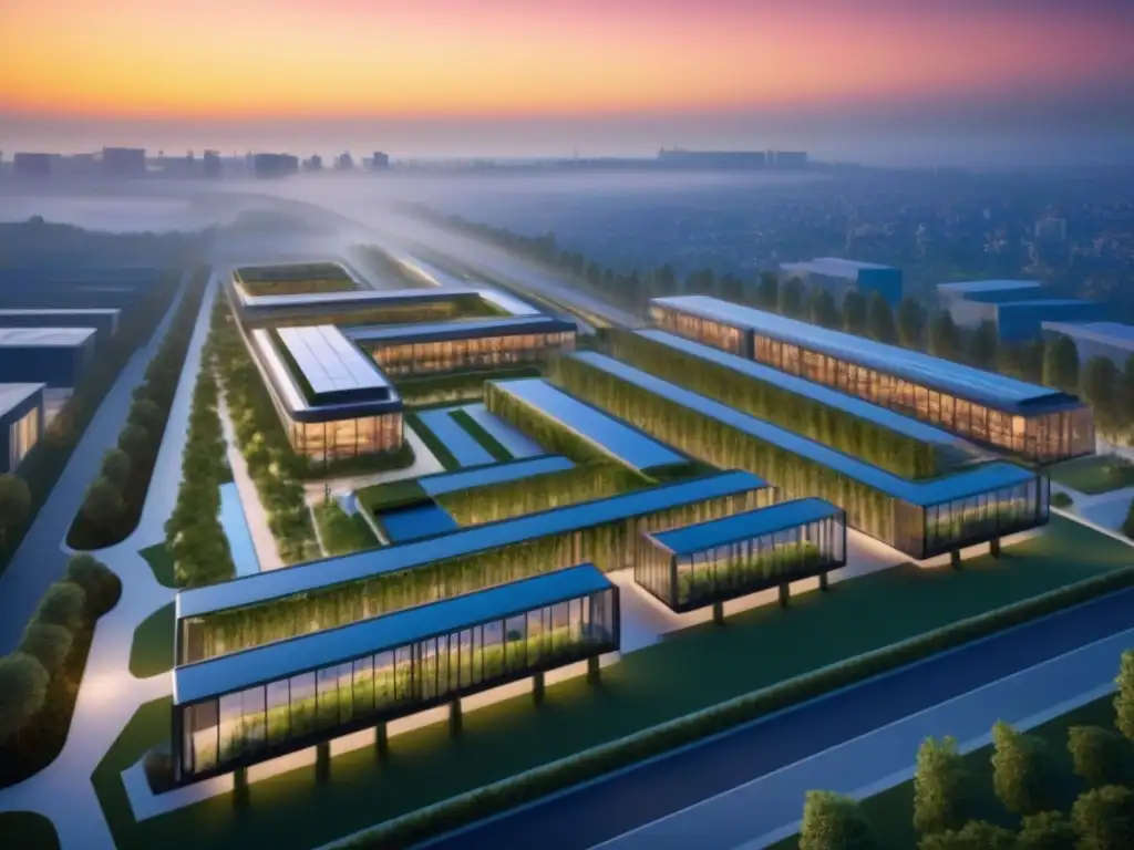 Desarrollo inmobiliario futurista: arquitectura innovadora y sostenible Un desarrollo inmobiliario internacional innovador con arquitectura futurista y espacios verdes, ideal para inversiones