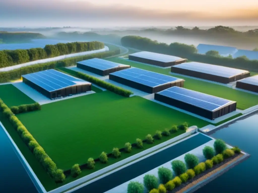 Desarrollo residencial sostenible con innovadores sistemas de agua Desarrollo residencial moderno con gestión del agua innovadora y sostenible en inmobiliarias