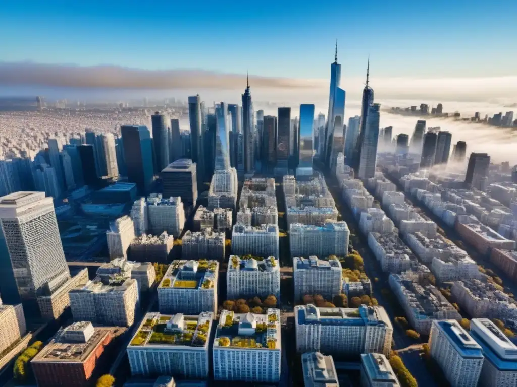 Desarrollo urbano sin gentrificación: mezcla armónica de arquitectura moderna y tradicional en una ciudad vibrante y diversa