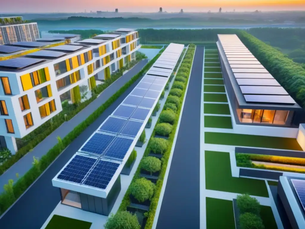 Desarrollo inmobiliario futurista: arquitectura moderna en armonía con la naturaleza Invierte en desarrollos inmobiliarios integrados con arquitectura futurista y espacios verdes integrados