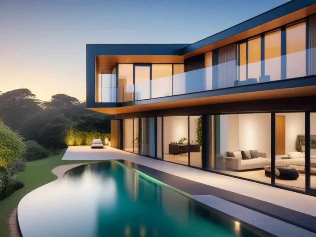 Transformación arquitectónica: De boceto a realidad en 8k Comparación detallada de evolución de una residencia premiada internacionalmente, desde su concepto hasta su estructura final