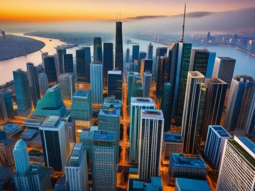 Metrópolis global: fusión de arquitectura histórica y moderna El dinámico mercado inmobiliario internacional reflejado en la evolución de la ciudad entre arquitectura histórica y rascacielos modernos