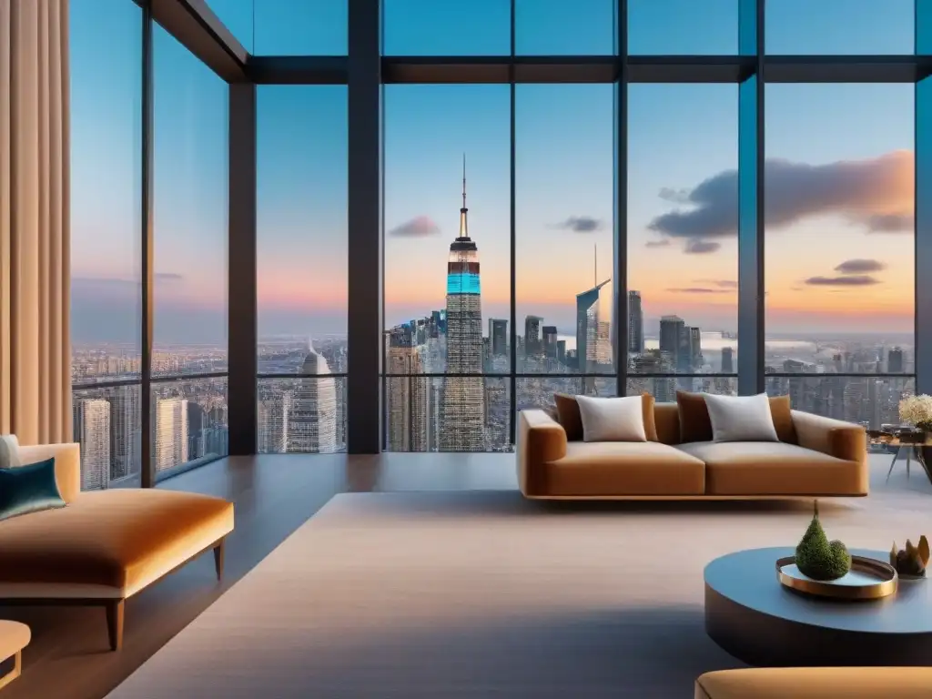 Arquitectura de lujo con realidad aumentada en la ciudad Un diseño arquitectónico moderno de lujo con realidad aumentada en arquitectura de lujo