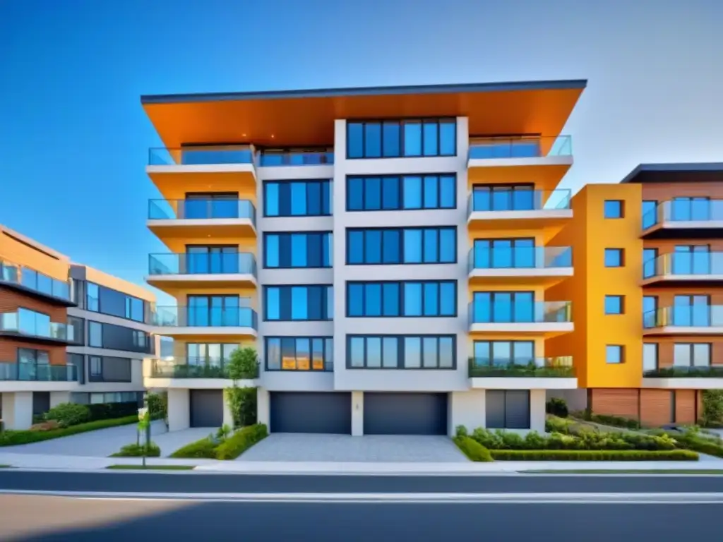 Complejo de apartamentos de lujo y modernos envidiables Edificio de apartamentos moderno y lujoso con diseño elegante y rentabilidad a largo plazo