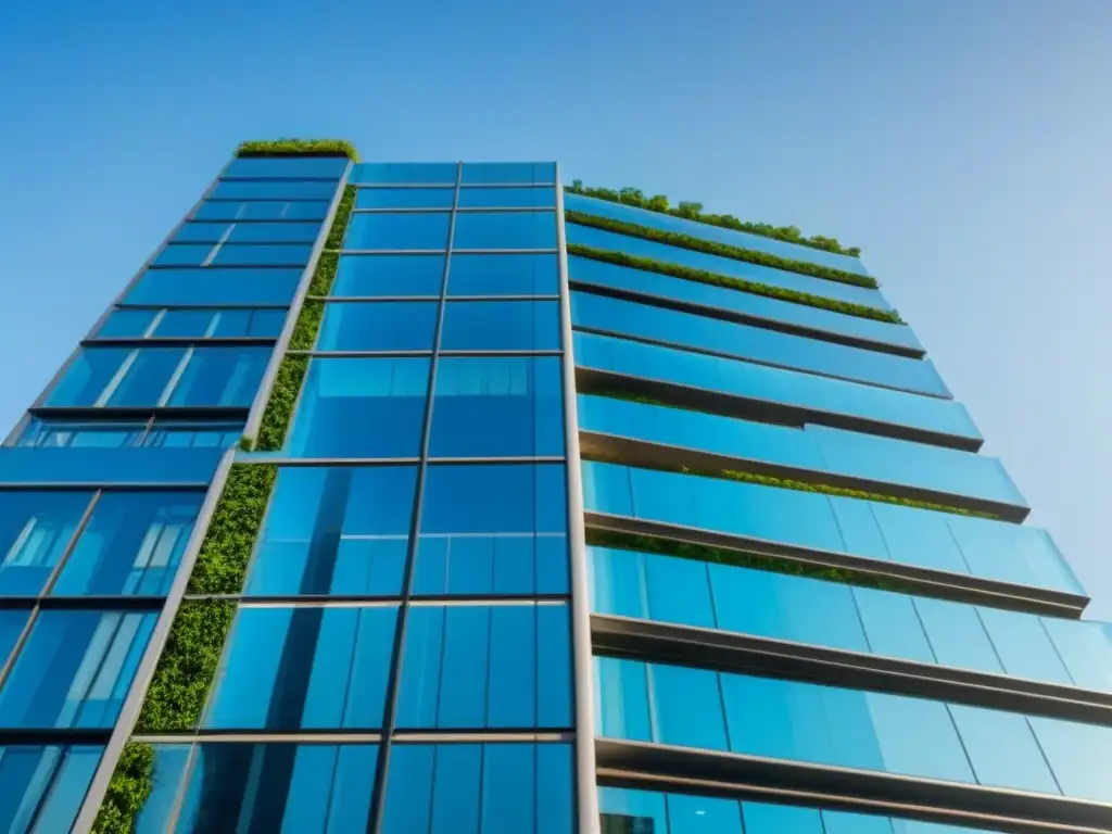 Edificio moderno con sistema de seguridad avanzado en 8k Edificio moderno con sistema de seguridad avanzado y normativas de seguridad inmobiliaria global