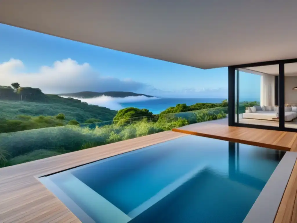 Propiedad vacacional de lujo en medio de la naturaleza Elegante propiedad vacacional en mercado inmobiliario internacional, con piscina y diseño lujoso