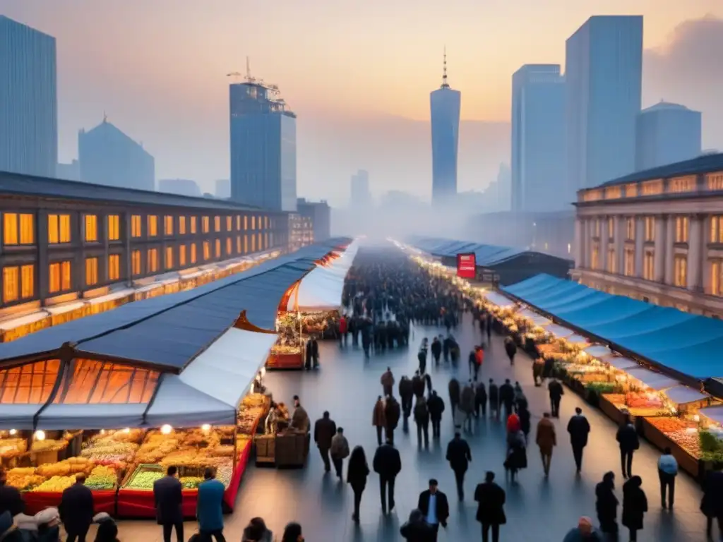 Metrópolis vibrante: arquitectura diversa y cultura global en crecimiento Descubre la energía vibrante de una ciudad en crecimiento, con hotspots inmobiliarios y migración global