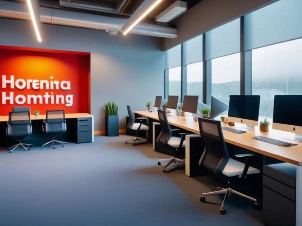 Espacio de coworking vibrante y moderno para profesionales diversos Un espacio de coworking vibrante y bullicioso, donde profesionales diversos colaboran juntos en un entorno moderno y elegante