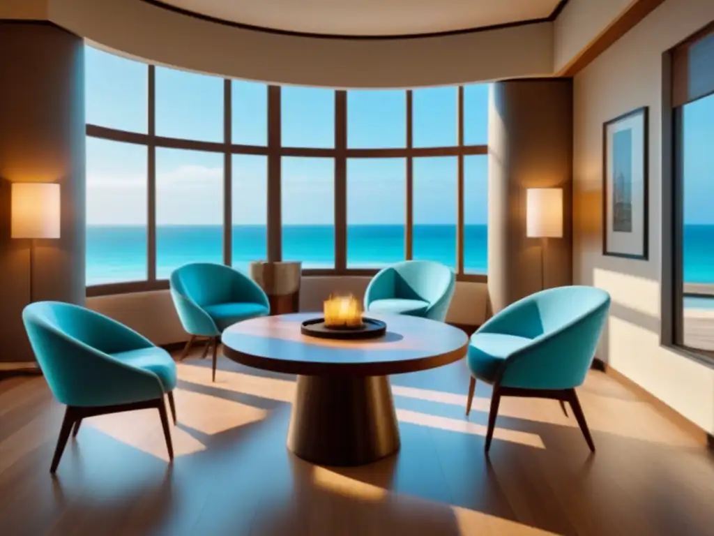 Sala de mediación en resort: armonía para resolver conflictos Espacio de mediación en resort de tiempos compartidos para resolver disputas