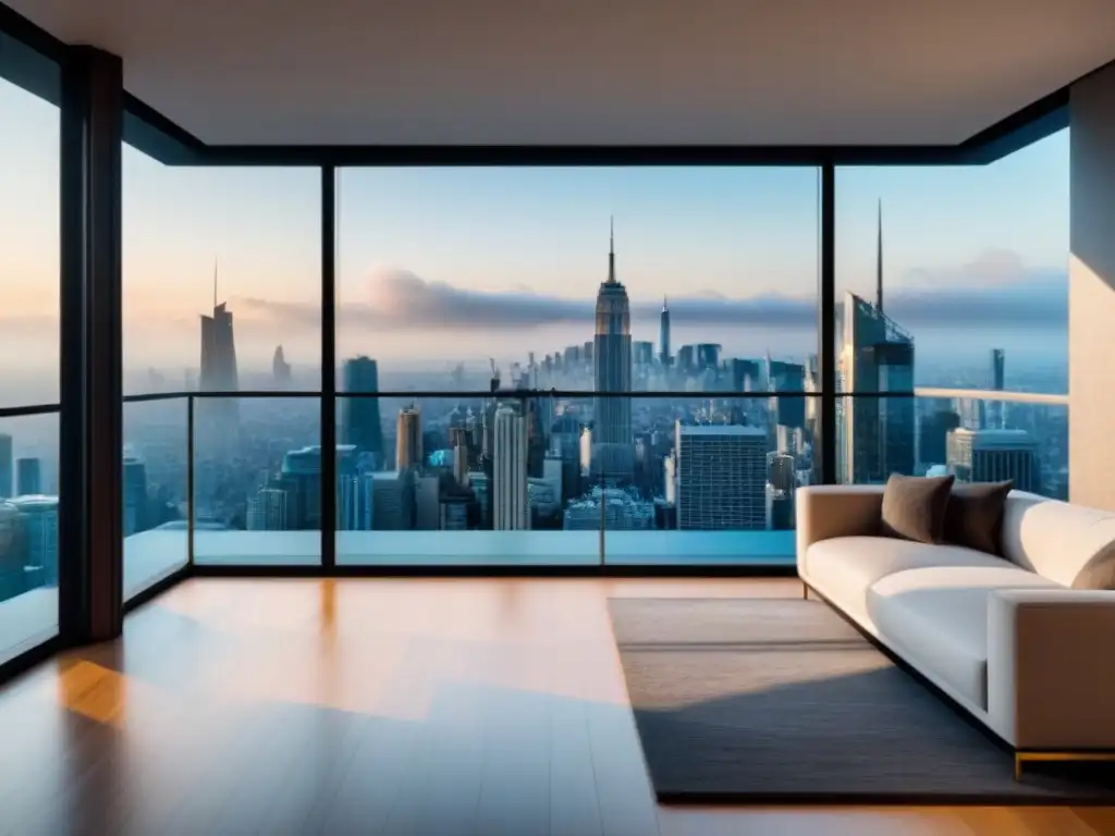 Exclusivo apartamento moderno con vistas panorámicas en la ciudad Espectacular apartamento moderno con vista a la ciudad, decorado con elegancia y tecnología de vanguardia