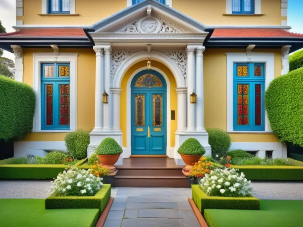 Majestuosa casa histórica: detalle arquitectónico y encanto atemporal Espléndida casa histórica restaurada con detalles arquitectónicos, rodeada de jardines exuberantes