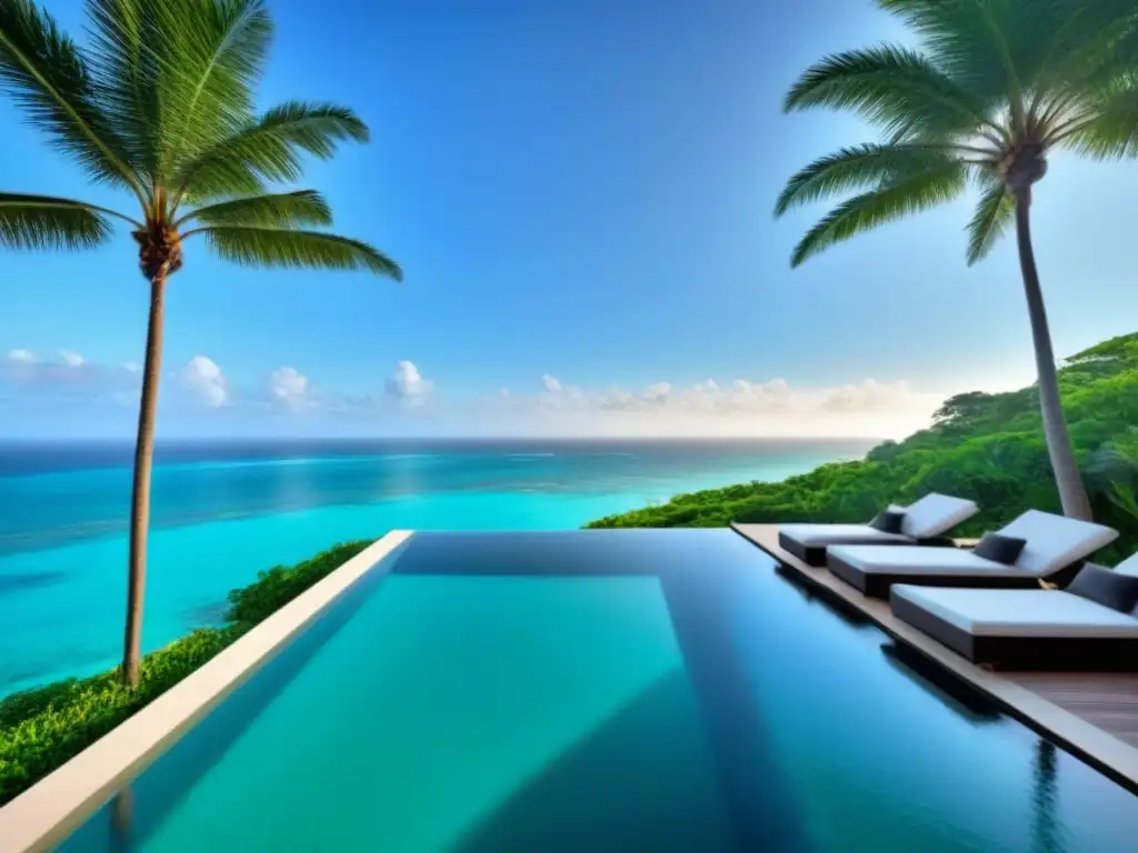 Espectacular villa de lujo con infinity pool privada frente al mar Exclusiva propiedad vacacional frente al mar con piscina infinity privada, diseño moderno y terraza elegante