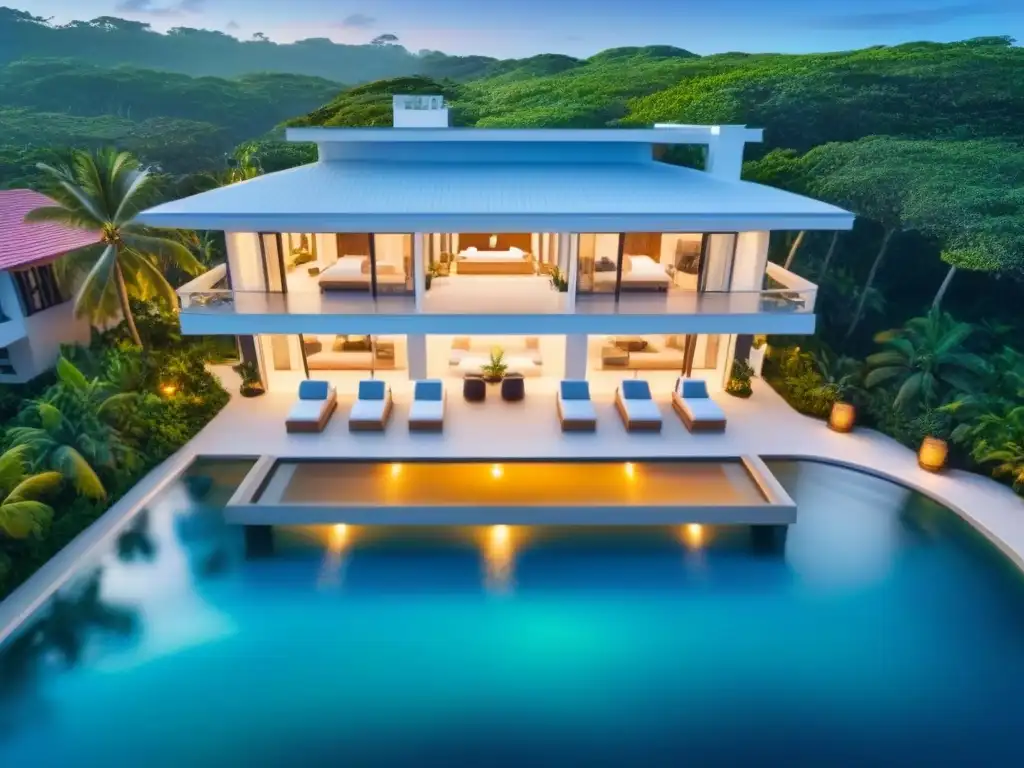 Villa de lujo frente al mar: un paraíso tropical en 5 estrellas Exclusiva propiedad vacacional con piscina infinita privada y diseño moderno en playa paradisíaca