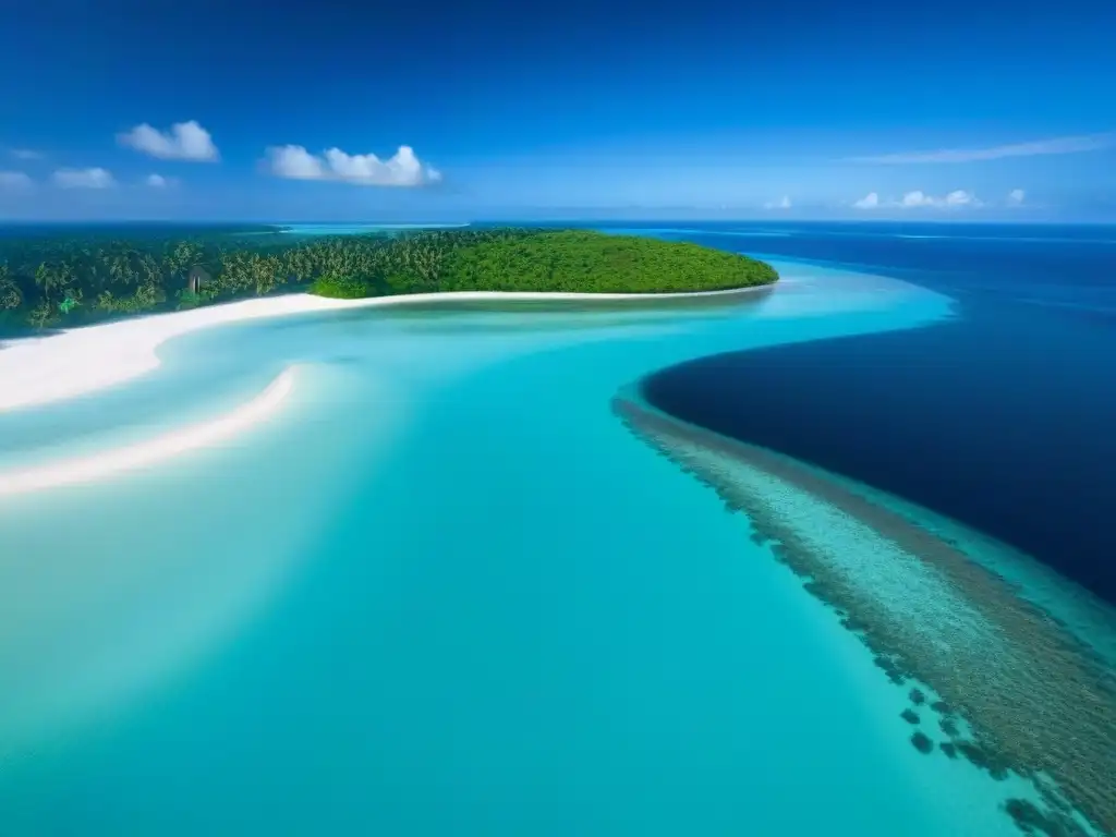 Paraíso exclusivo: isla privada de lujo en aguas turquesa Exclusivo desarrollo resort lujo isla privada con arquitectura moderna y naturaleza exuberante