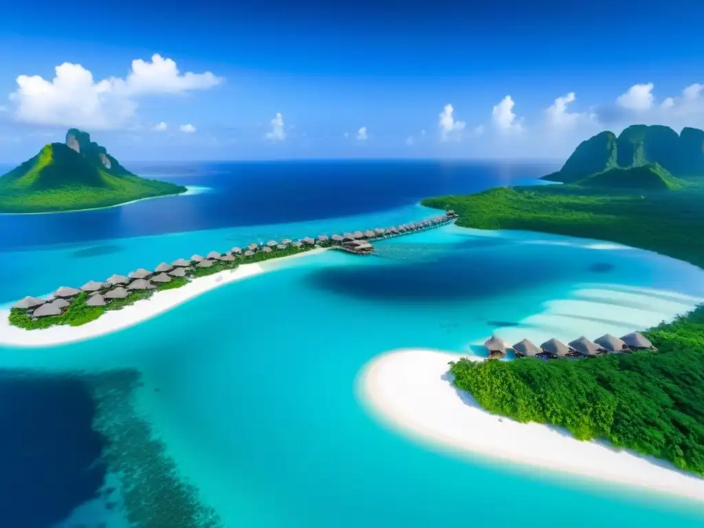 Paraíso exclusivo: resort de lujo en isla privada Un exclusivo desarrollo de resorts de lujo en islas privadas