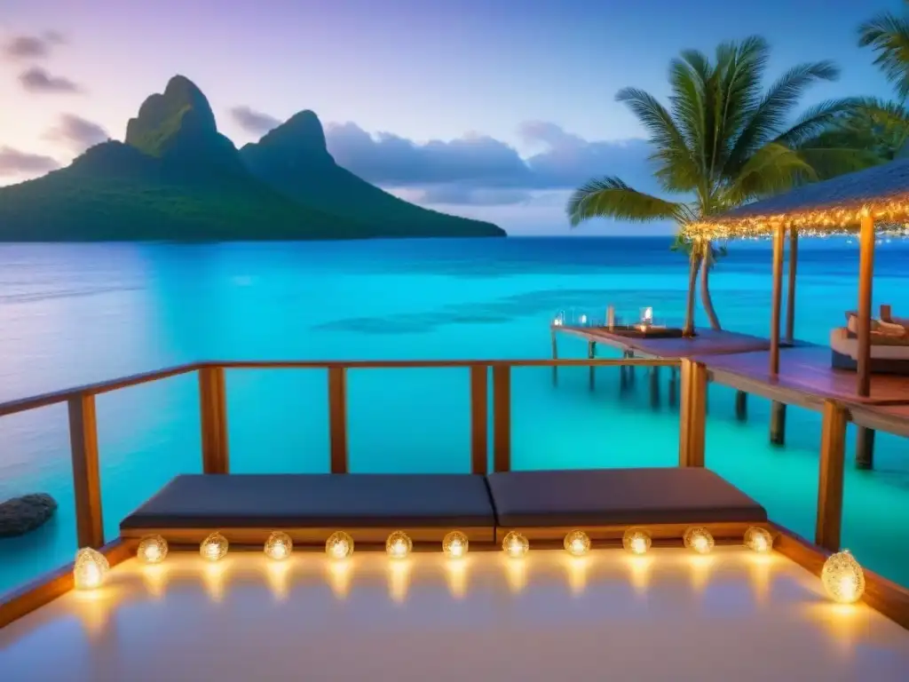 Paraíso privado en Oceania: Villa sobre el agua con vistas submarinas Un exclusivo resort de tiempo compartido de lujo en una isla privada en Oceanía, con aguas turquesas y una villa sobre el agua