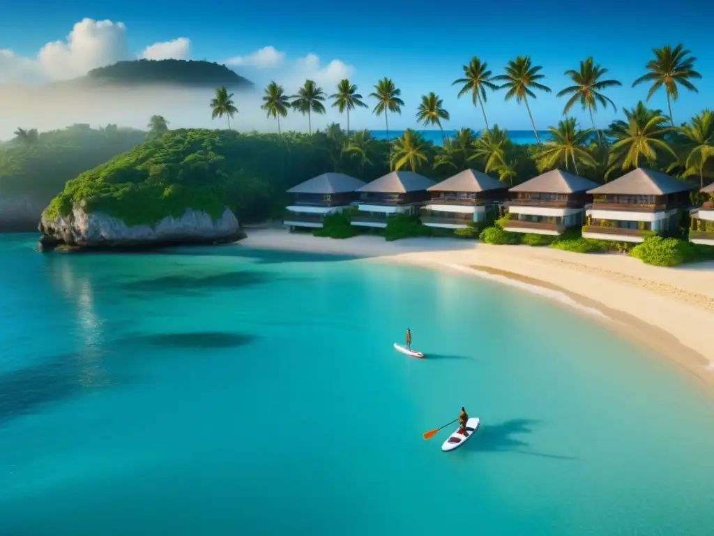 Paraíso tropical: Resort de lujo en la playa Exclusivo resort de tiempo compartido en playa paradisíaca