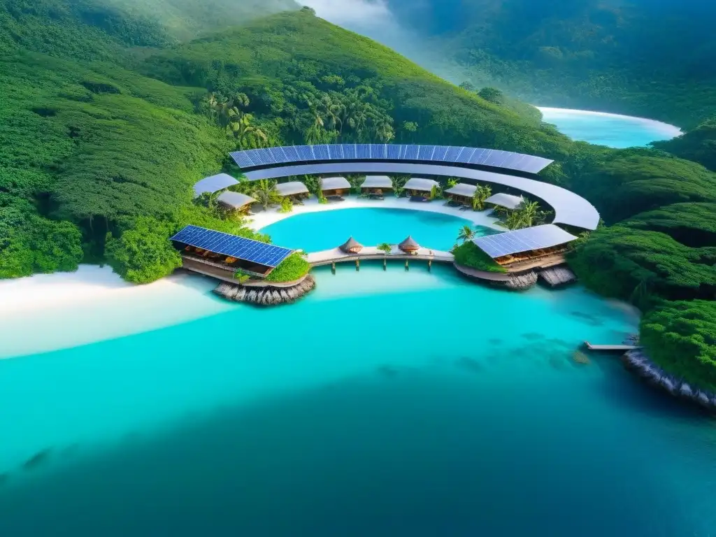 Ecoresort de lujo en armonía con la naturaleza Un exuberante ecoresort entre aguas cristalinas y selvas tropicales, rentabilidad complejos turísticos ecológicos internacionales