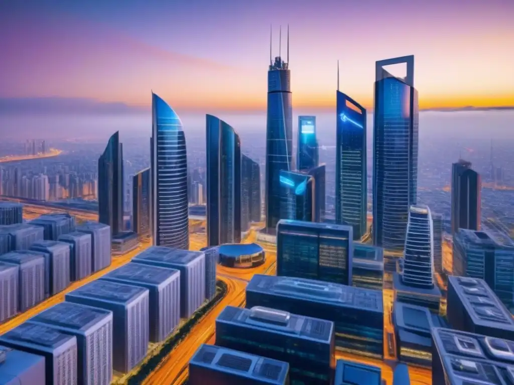 Metrópolis futurista: REITs en la era de la tecnología Fascinante ciudad futurista con tecnología en REITs: Guía completa