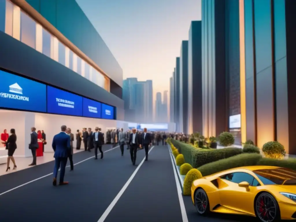 Ferias inmobiliarias internacionales promocionar propiedades en ambiente moderno y vibrante