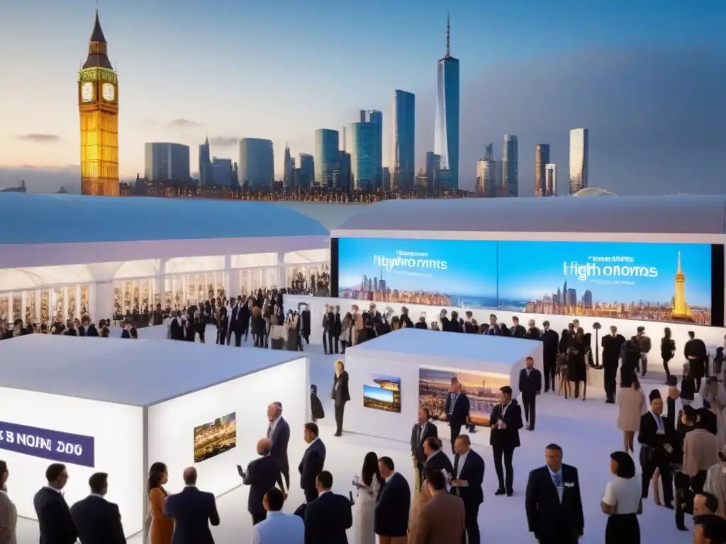 Ferias inmobiliarias internacionales promocionar propiedades de lujo en entorno cosmopolita y vibrante