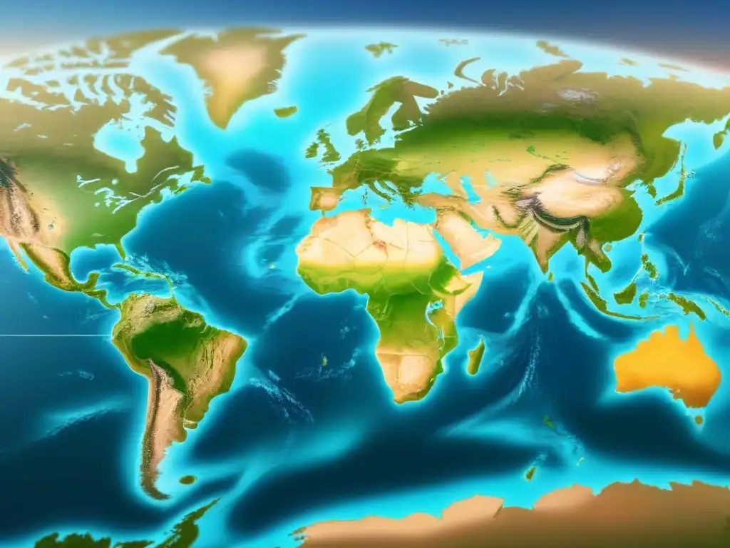 Gráfico financiero global en 8k: Tendencias de inversión en timeshares Gráfico financiero global sobre mapa mundial: Invertir en tiempo compartido internacional