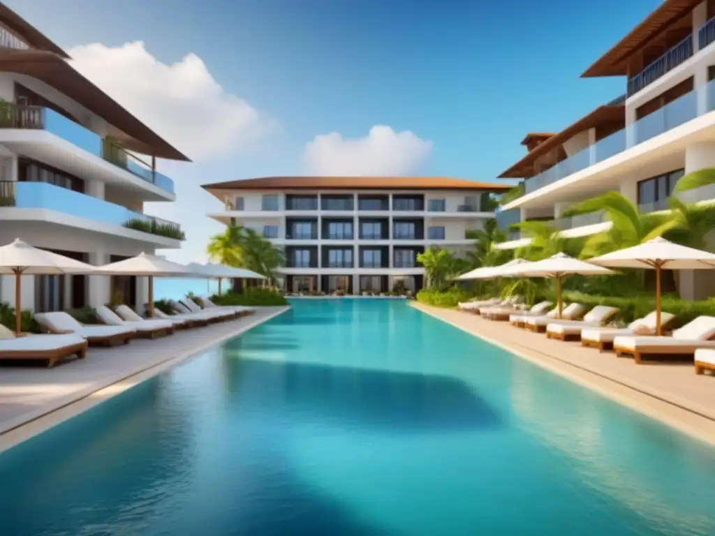 Vacaciones de lujo en resort: diversión y relajación total Grupo diverso disfruta con seguridad y confianza en lujoso resort de mercado tiempo compartido regulado