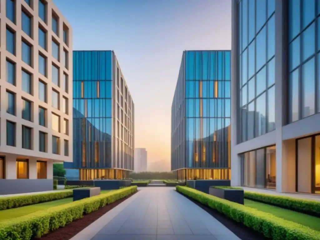 Inversiones inmobiliarias globales: Edificios de REITs internacionales Un horizonte urbano diverso con REITs internacionales más infravalorados