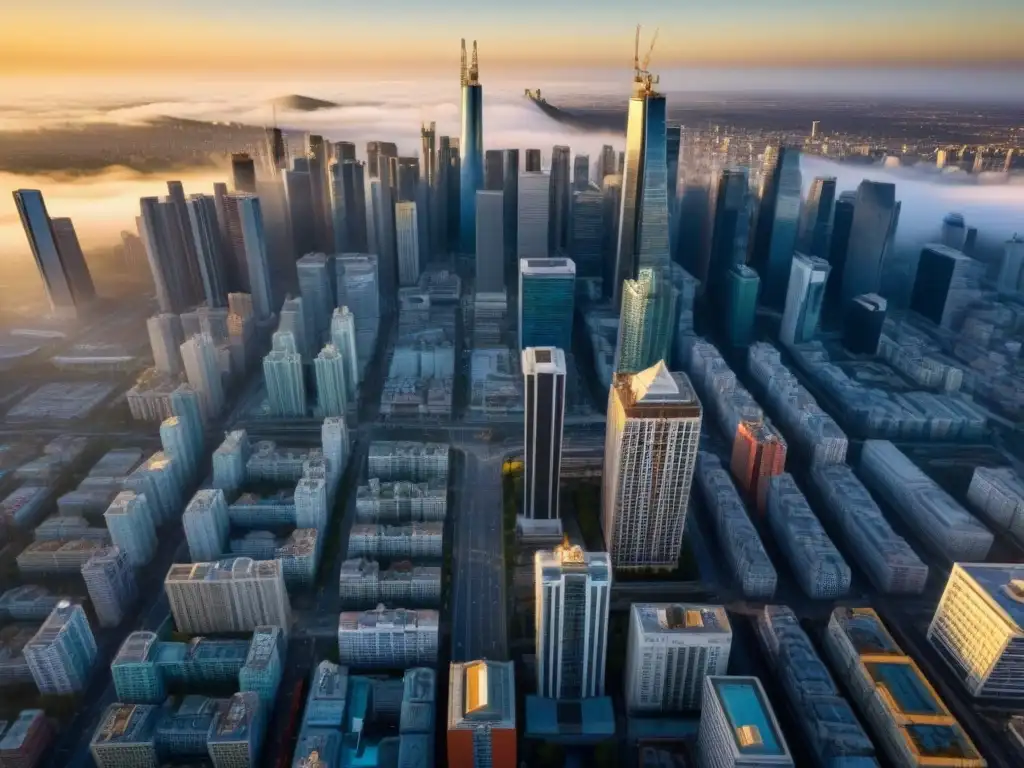 Metrópolis multicultural: migración y desarrollo urbano en la ciudad Impacto migratorio en el mercado inmobiliario internacional: ciudad vibrante donde convergen arquitecturas modernas y tradicionales
