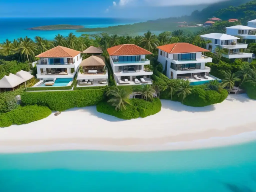 Costa lujosa: villas vacacionales en destino exclusivo Impacto de la pandemia en el mercado de villas vacacionales de lujo en un pueblo costero exclusivo