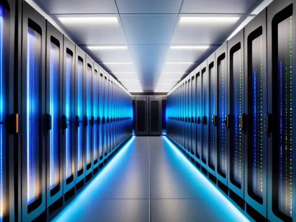 Centro de Datos Google: tecnología y orden en alta resolución Impresionante centro de datos sostenibles para inversionistas globales