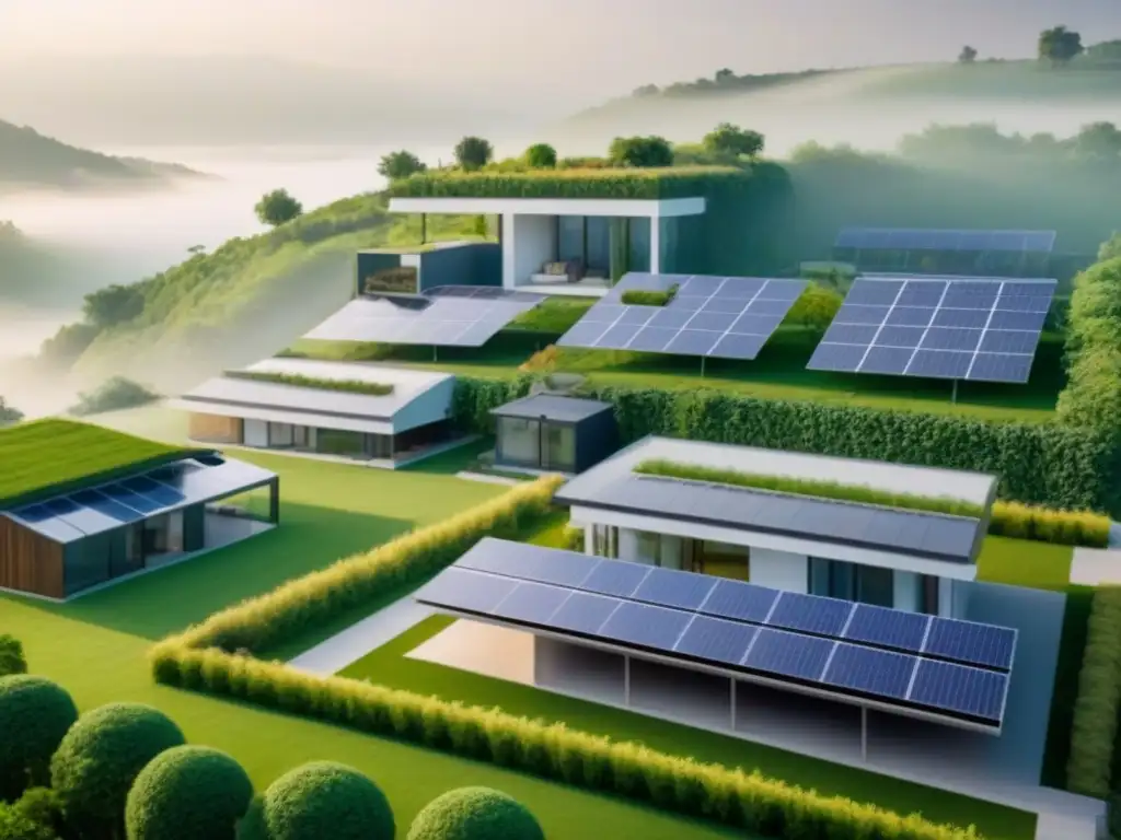Inversiones verdes: propiedades sostenibles en todo el mundo Incentivos fiscales propiedades verdes en todo el mundo: ilustración moderna y detallada de inmuebles sostenibles