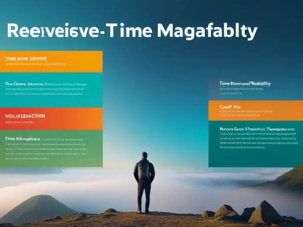 Infografía: Estrategias clave para rentabilidad en gestión de tiempos compartidos Un infográfico vibrante y moderno sobre estrategias de rentabilidad en gestión de tiempos compartidos, con iconos y barras de colores