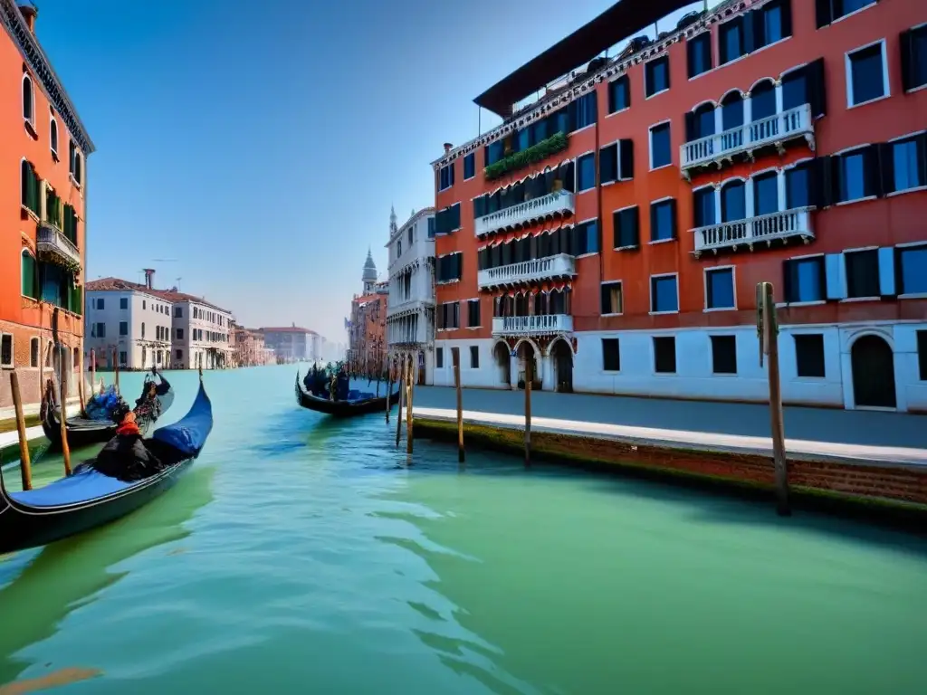 Arquitectura sostenible futurista en Venecia Innovadora arquitectura sostenible en Venecia, con técnicas de construcción resistentes al cambio climático