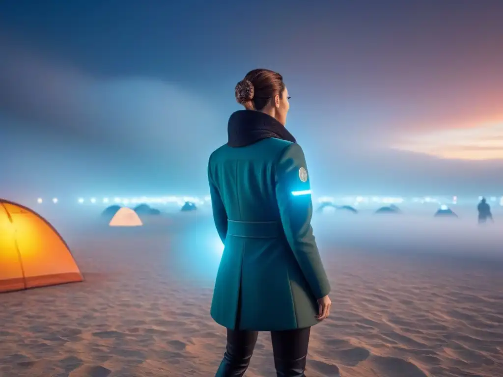 Interfaz futurista de PropTech: diseño innovador y minimalista Interfaz futurista y minimalista para PropTech