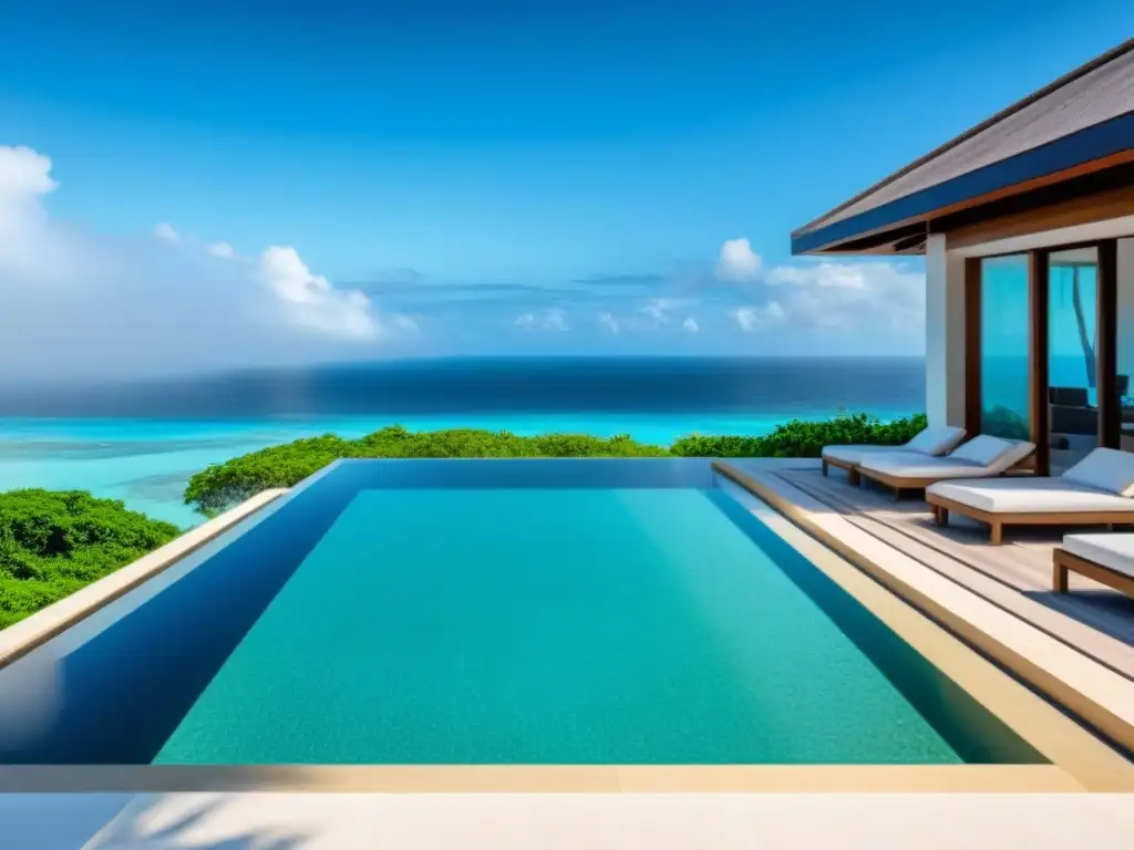 Paraíso exclusivo: villa de lujo frente al mar en destino exótico Inversión inmobiliaria en destinos exóticos: lujosa propiedad frente al mar con piscina infinita y vistas tropicales