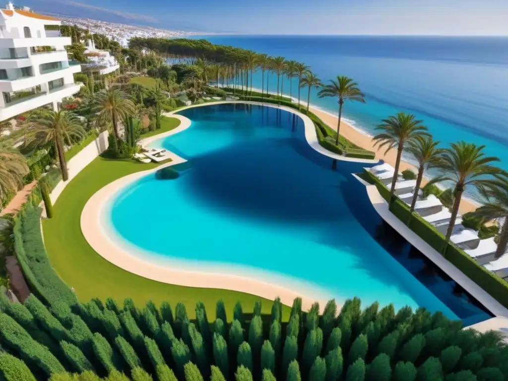 Costa del Sol: Villas de lujo frente al mar Inversión inmobiliaria en destinos vacacionales postBrexit: villas de lujo con piscinas infinitas frente al mar en Costa del Sol, España