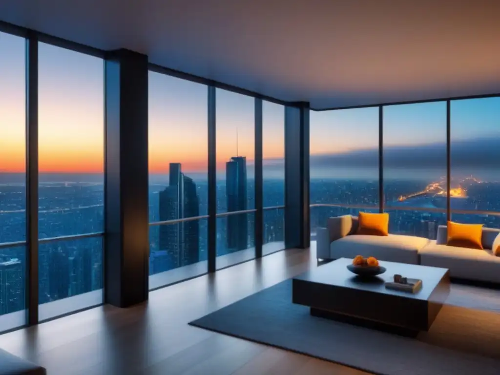 Penthouse de lujo con vista panorámica en ciudad vibrante Inversión inmobiliaria en mercados consolidados: lujoso ático con diseño elegante y terraza panorámica
