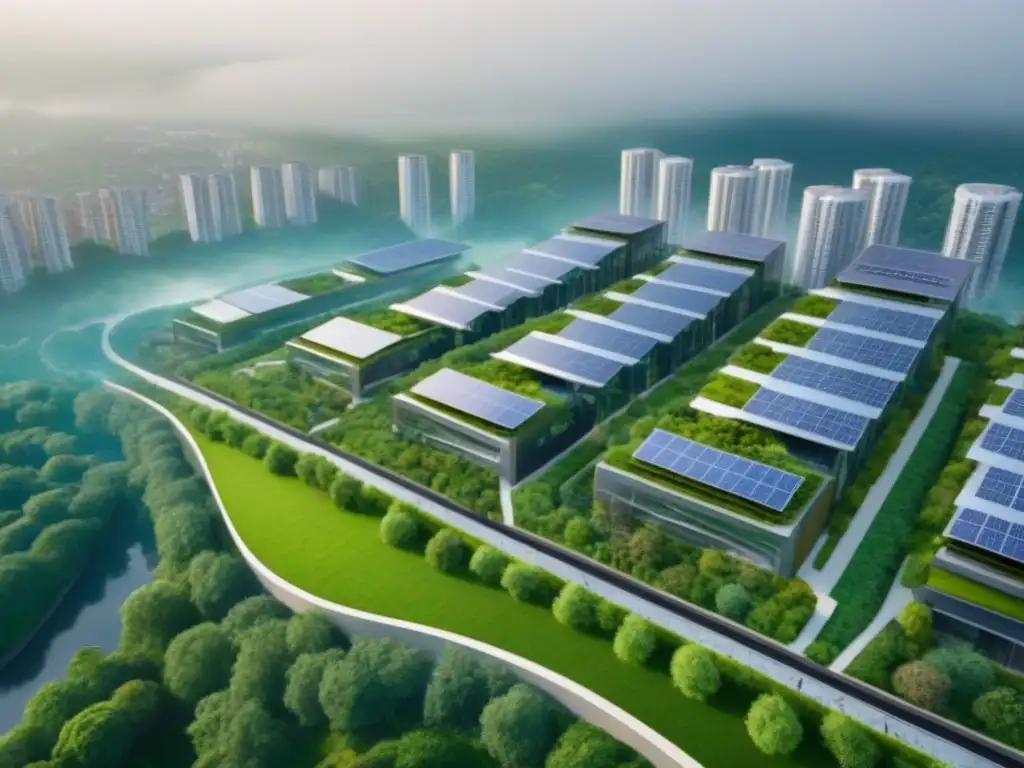 Desarrollo urbano sostenible: armonía entre ciudad y naturaleza Inversión inmobiliaria y normativas ambientales: Integración armoniosa de la ciudad con la naturaleza en un desarrollo urbano sostenible
